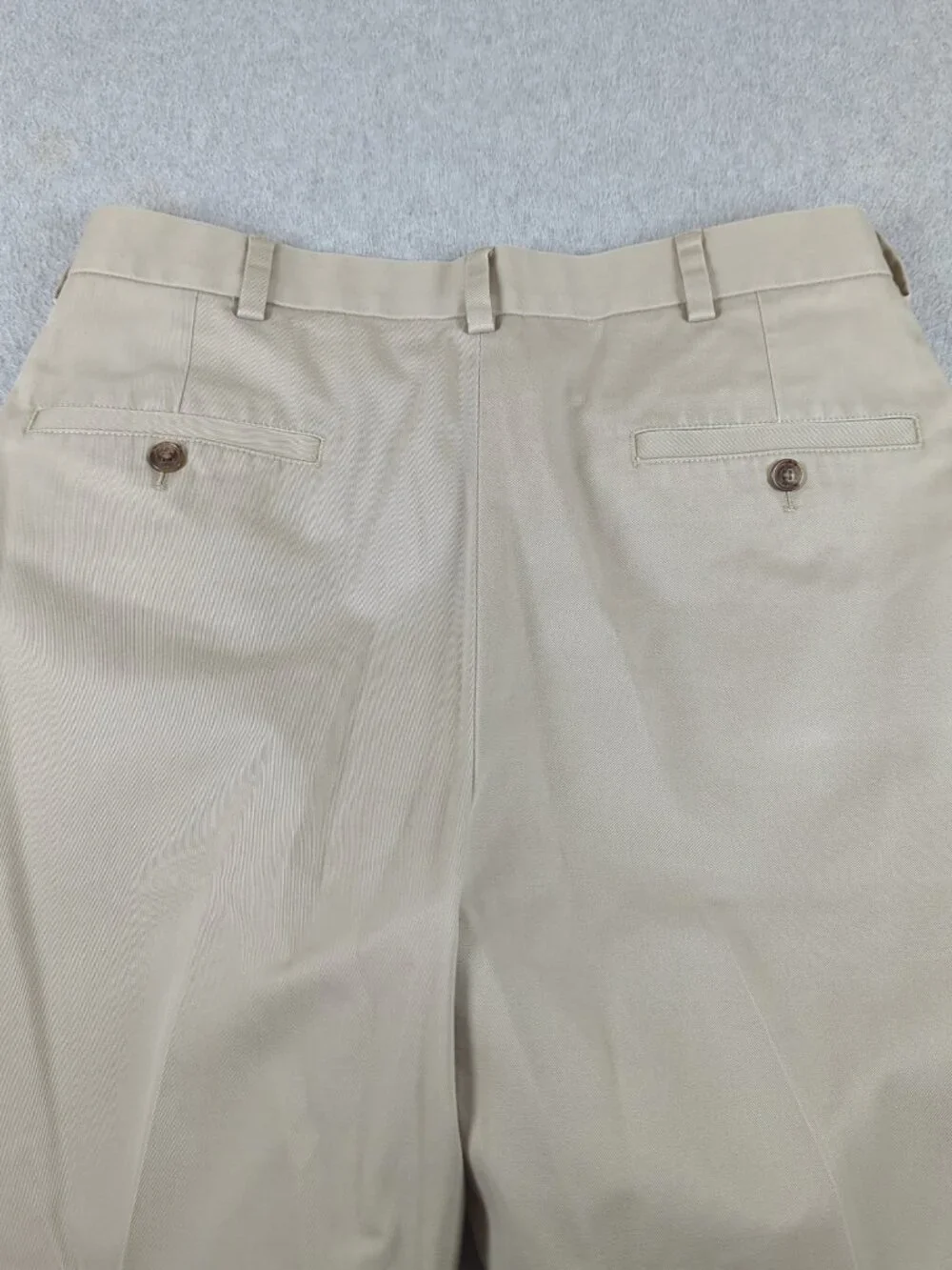 Brooks Brothers Advantage Chino Hudson Pants Men's 33x30 Beige Straight
